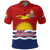 Custom Kiribati 43rd Independence Celebrations Polo Shirt LT12 Unisex Blue - Polynesian Pride