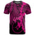 Yap Polynesian T Shirt Tribal Wave Tattoo Pink Unisex Pink - Polynesian Pride