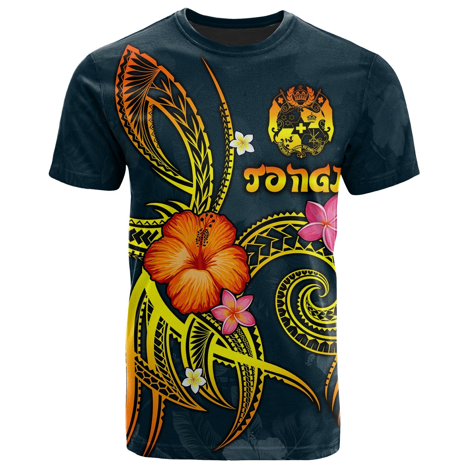 Tonga Polynesian T Shirt Legend of Tonga (Blue) Unisex Blue - Polynesian Pride