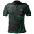 Papua New Guinea Polynesian Polo Shirt Green Tribal Wave Unisex Green - Polynesian Pride