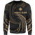 Marshall Islands Polynesian Sweater - Gold Tribal Wave Unisex Gold - Polynesian Pride