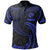 Tonga Polynesian Polo Shirt Blue Tribal Wave Unisex Blue - Polynesian Pride