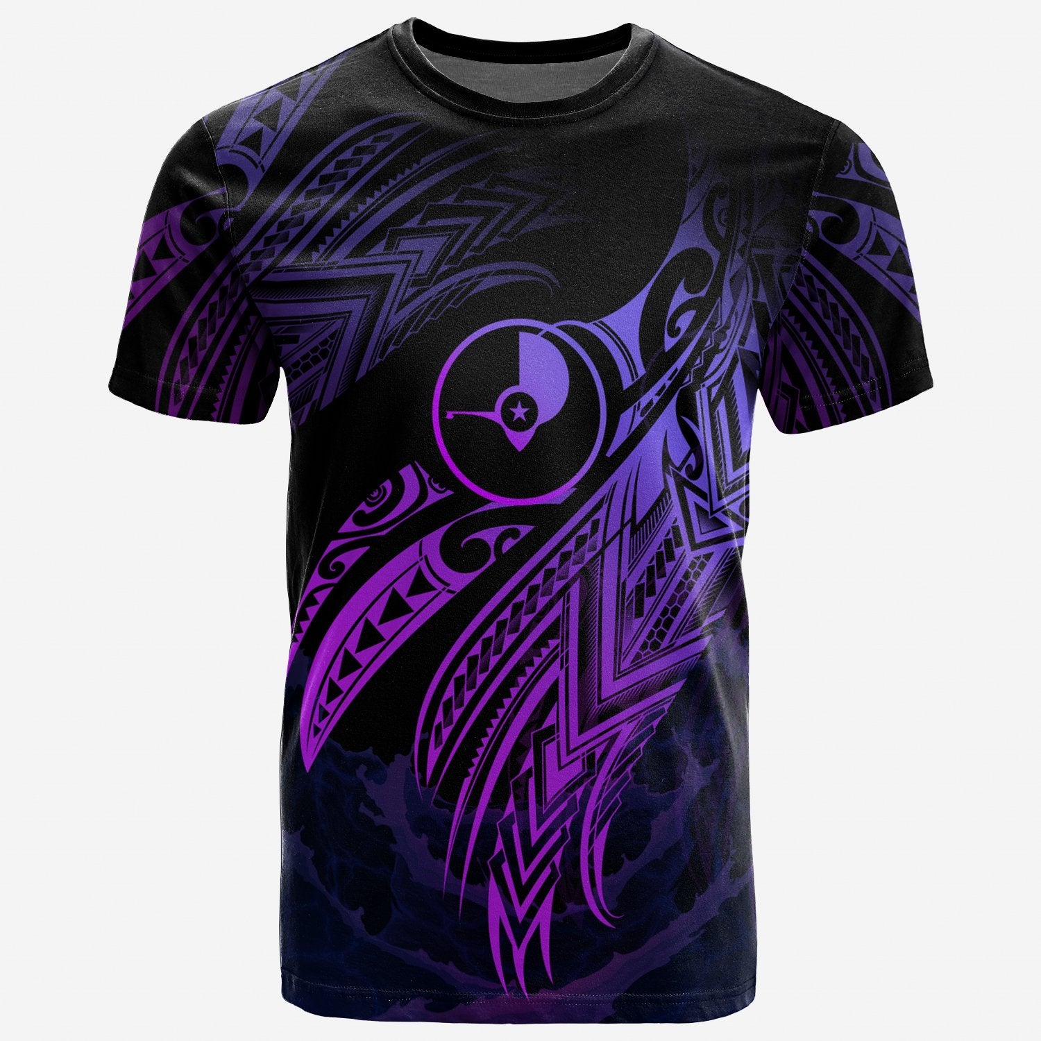 Yap Micronesia T Shirt Micronesia Legend Purple Version Unisex Purple - Polynesian Pride