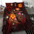 Marshall Islands Polynesian Personalised Bedding Set - Legend of Marshall Islands (Red) - Polynesian Pride