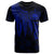 Samoa T Shirt Polynesian Wings (Blue) Unisex Blue - Polynesian Pride