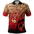 Tonga Polynesian Polo Shirt Plumeria Tattoo Tribal Unisex Red - Polynesian Pride