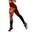 American Samoa Women's Leggings - Manulele Tausala Nuuuli (Ver 2) Red - Polynesian Pride