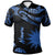 Nauru Polo Shirt Polynesian Tattoo Blue Version Unisex Blue - Polynesian Pride