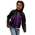 American Samoa Polynesian Zip up Hoodie Vintage Polynesian Turtle (Purple) - Polynesian Pride