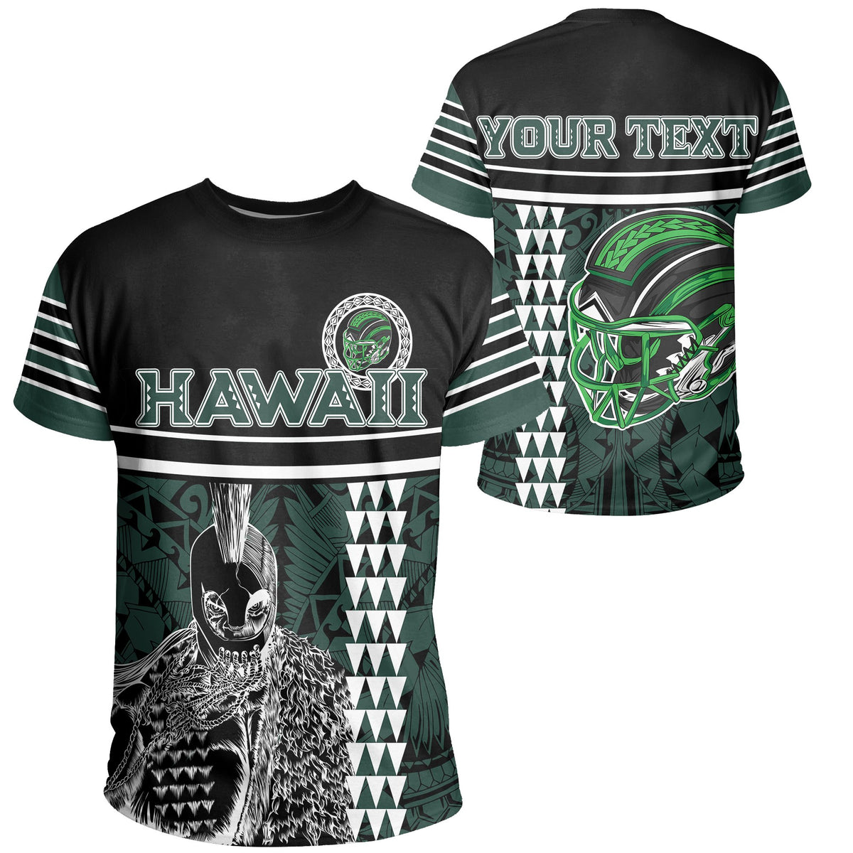 Hawaii Kakau Flag Polynesian T-shirt