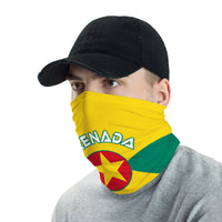 Grenada Bandana Power Grenada Mix Coat of Arms LT13 package One Size Art - Polynesian Pride