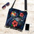 Tonga Polynesian Boho Handbag - Blue Turtle Hibiscus One Style One Size Blue - Polynesian Pride