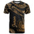 Samoa Polynesian T Shirt Poly Tattoo Gold Version Unisex Art - Polynesian Pride