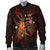 Guam Polynesian Men's Bomber Jacket - Legend of Guam (Red) - Polynesian Pride