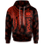 Samoa Hoodie Polynesian Wings (Red) Unisex Red - Polynesian Pride