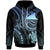 Tokelau Custom Hoodie Blue Turtle Unisex Blue - Polynesian Pride