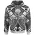 Fsm Custom Hoodie White Seal with Polynesian Tattoo Unisex White - Polynesian Pride