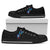 Guam Low Top Shoe - KingFisher Bird With Map - Polynesian Pride