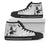 Guam High Top Shoes - Chamorro Heritage Black - Polynesian Pride