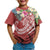 The Philippines T Shirt Summer Plumeria (Red) - Polynesian Pride