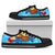 Papua New Guinea Low Top Shoes - Tropical Style - Polynesian Pride