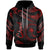 Chuuk Micronesia Hoodie Polynesian Tattoo Red Version Unisex Red - Polynesian Pride