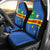 Vanuatu Tafea Province Flag Car Seat Covers - LT12 Universal Fit Blue - Polynesian Pride