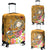 Fiji Custom Personalised Luggage Covers - Turtle Plumeria (Gold) - Polynesian Pride