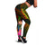 Samoa Polynesian Women's Leggings - Hibiscus and Banana Leaves Reggae - Polynesian Pride