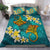 American Samoa Polynesian Bedding Set - Manta Ray Ocean - Polynesian Pride