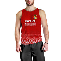 (Custom Personalised) Tonga Haapai Men Tank Top - Tongan Pattern - LT12 - Polynesian Pride