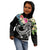 Guam Polynesian Hoodie Summer Plumeria (Black) - Polynesian Pride