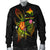 Papua New Guinea Polynesian Personalised Men's Bomber Jacket - Legend of Papua New Guinea (Reggae) Reggae - Polynesian Pride