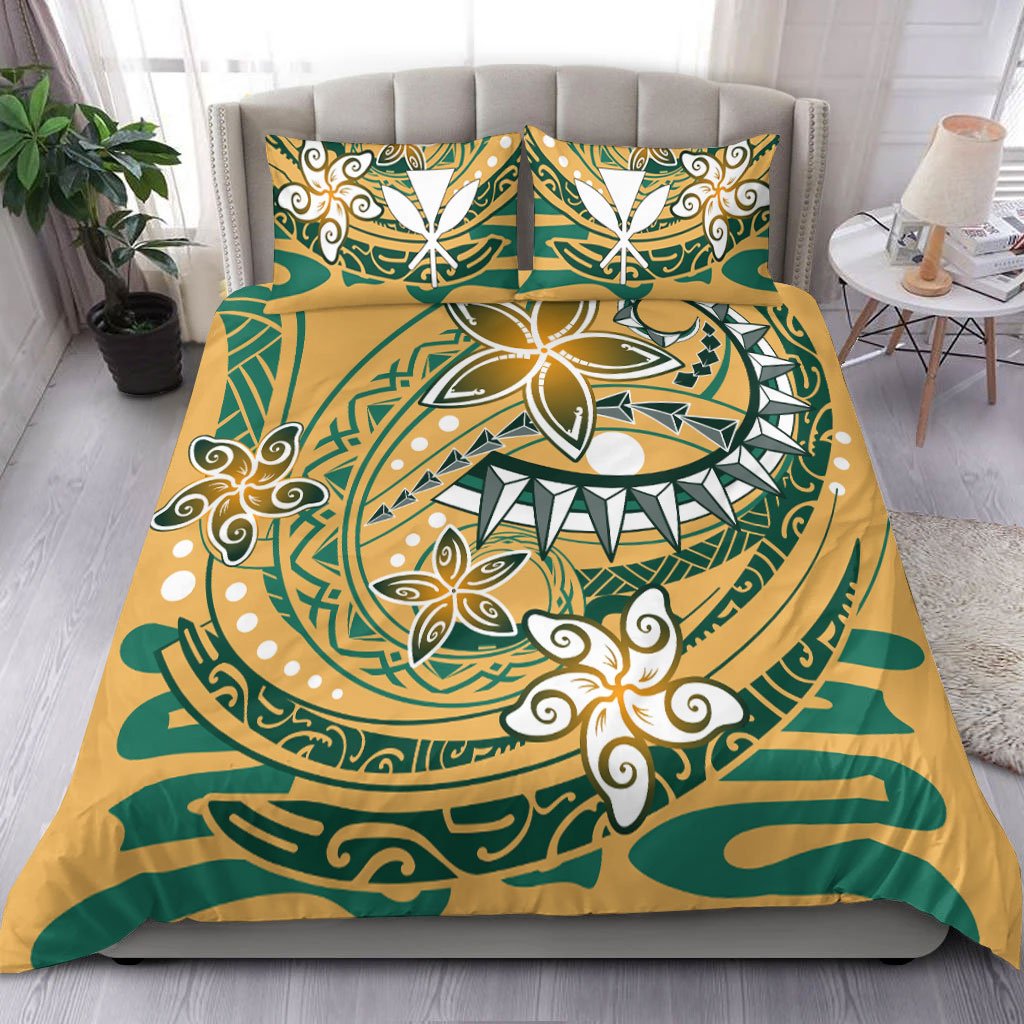 Hawaii Bedding Set - Spring style yellow - Polynesian Pride