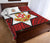 Kolisi Tonga Quilt Bed Set - Mate Ma'a Tonga Red Original - LT20 Red - Polynesian Pride