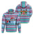 Fiji Christmas Hoodie Ugly Christmas LT12 Unisex Blue - Polynesian Pride