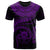 Tuvalu Polynesian T Shirt Tuvaluan Waves (Purple) Unisex Purple - Polynesian Pride