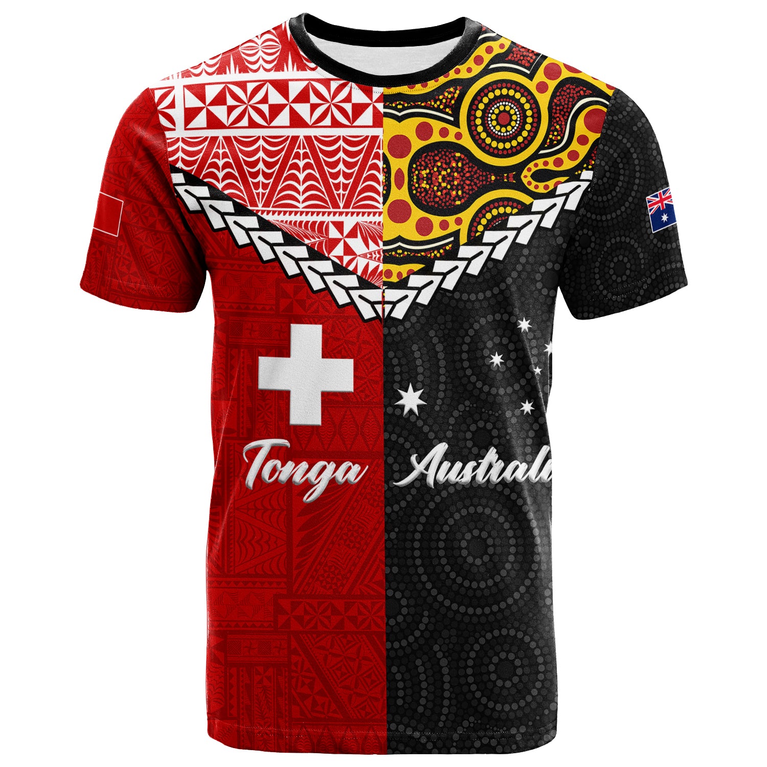 Sila Tonga Baseball Jerseys Red/Black