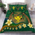 Kanaka Maoli (Hawaiian) Bedding Set - Lauhala Tropical Plumeria Coconut Tree Polynesian LT4 Blue - Polynesian Pride