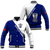 Hawkes Bay Samoa Pride Baseball Jacket - LT12 Unisex Blue - Polynesian Pride