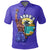 American Samoa Polo Shirt Aunuu Island Unisex PURPLE - Polynesian Pride