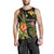 Papua New Guinea Polynesian Personalised Men's Tank Top - Legend of Papua New Guinea (Reggae) - Polynesian Pride