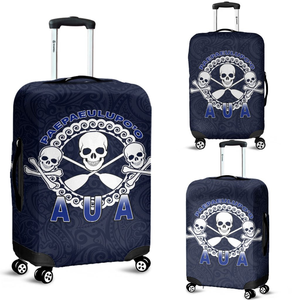 American Samoa Luggage Covers - Paepaeulupo'o Aua Blue - Polynesian Pride