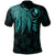 Yap Polo Polynesian Wings (Turquoise) Unisex Turquoise - Polynesian Pride