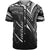 Tuvalu Baseball Shirt - White Color Cross Style Unisex Black - Polynesian Pride