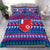 Wallis and Futuna Christmas Bedding Set - Ugly Christmas - LT12 Red - Polynesian Pride