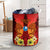 Yap Laundry Baskets - Tribal Tuna Fish One Style One Size Orange - Polynesian Pride