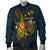 Tonga Polynesian Personalised Men's Bomber Jacket - Legend of Tonga (Blue) Blue - Polynesian Pride