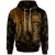 Samoa Hoodie Polynesian Wings (Golden) Unisex Golden - Polynesian Pride