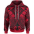 Kosrae Custom Hoodie Red Seal with Polynesian Tattoo Unisex Red - Polynesian Pride